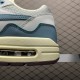 (Free Shipping)Nike Air Max 1 Patta Waves Noise Aqua (with Bracelet) DH1348-004