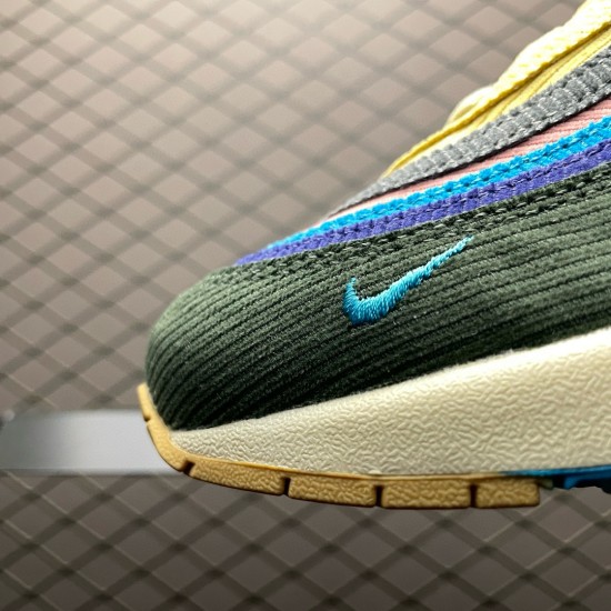 (Free Shipping)Nike Air Max 1/97 Sean Wotherspoon (Extra Lace Set Only) AJ4219-400