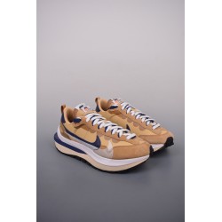 (Free Shipping)Nike Vaporwaffle sacai Sesame Blue Void DD1875-200