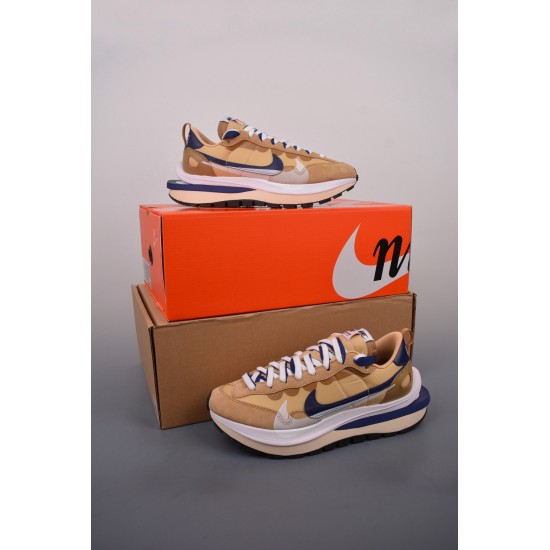 (Free Shipping)Nike Vaporwaffle sacai Sesame Blue Void DD1875-200