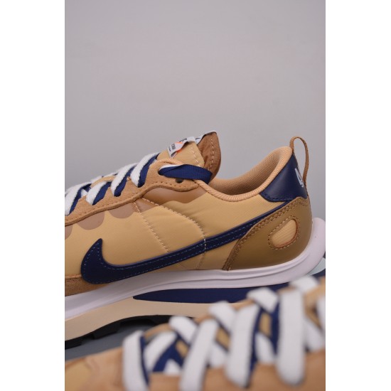 (Free Shipping)Nike Vaporwaffle sacai Sesame Blue Void DD1875-200