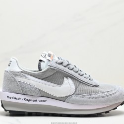 (Free Shipping)Fragment x Sacai x Nike LDWaffle “Wolf Grey” DH2684-001