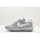 (Free Shipping)Fragment x Sacai x Nike LDWaffle “Wolf Grey” DH2684-001