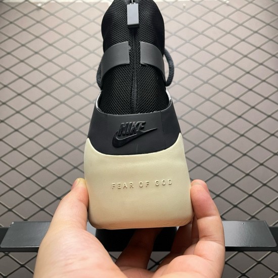 (Free Shipping)Nike Air Fear Of God 1 Black AR4237-001