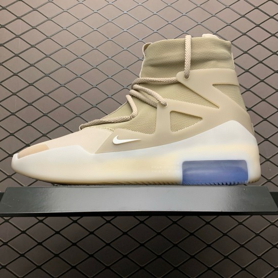 (Free Shipping)Nike Air Fear of God 1 Oatmeal AR4237-900