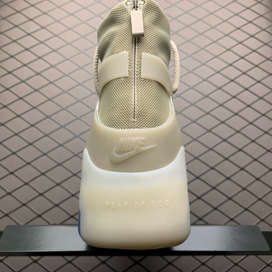 (Free Shipping)Nike Air Fear of God 1 Oatmeal AR4237-900