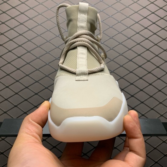 (Free Shipping)Nike Air Fear of God 1 Oatmeal AR4237-900