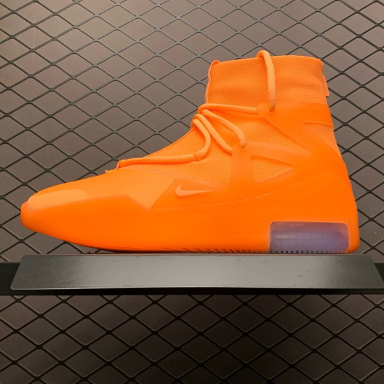 (Free Shipping)Nike Air Fear Of God 1 Orange Pulse AR4237-800