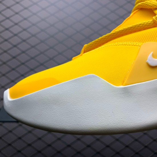 (Free Shipping)Nike Air Fear Of God 1 Yellow AR4237-700