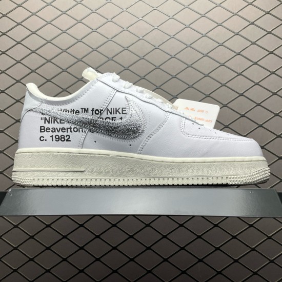 (Free Shipping)Nike Air Force 1 Low Virgil Abloh Off-White (AF100) AO4297-100