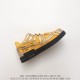 (Free Shipping)Nike Air Rubber Dunk Off-White University Gold CU6015-700