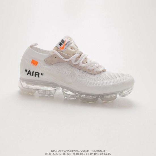 (Free Shipping)Off-white x Nike Air VaporMax AA3831-100