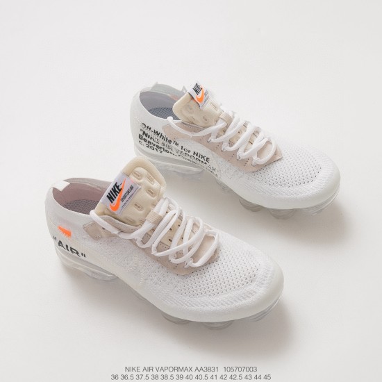 (Free Shipping)Off-white x Nike Air VaporMax AA3831-100