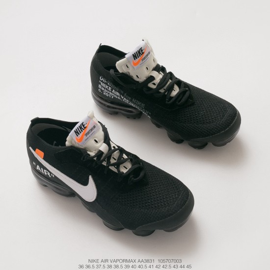 (Free Shipping)OFF-WHITE x Nike Air VaporMax 2.0 AA3831-002