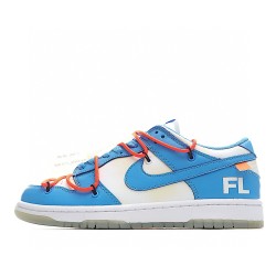 (Free Shipping)OFF-White x Futura xNike Dunk Low DD0856-403