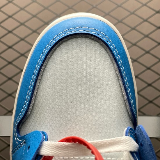 (Free Shipping)Jordan 1 Retro High Off-White University Blue AQ0818-148