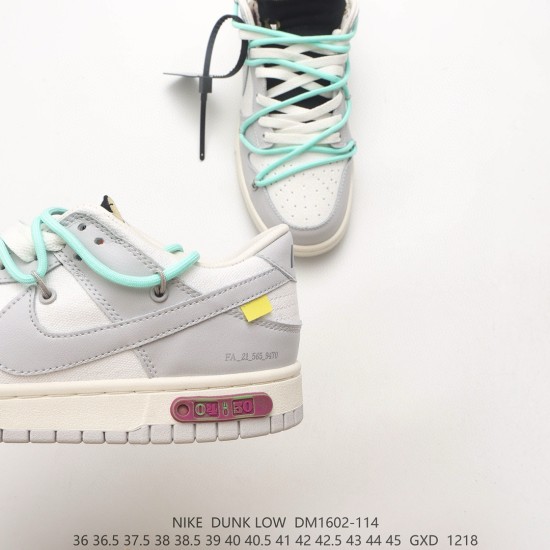 (Free Shipping)OFF WHITE x Nike Dunk SB Low The 50 M1602-114