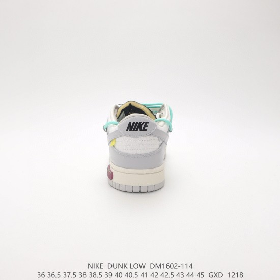 (Free Shipping)OFF WHITE x Nike Dunk SB Low The 50 M1602-114