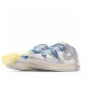 (Free Shipping)Off-White x Nike SB Dunk Low The 50 NO.10 White Grey Blue Yellow DM1602-113