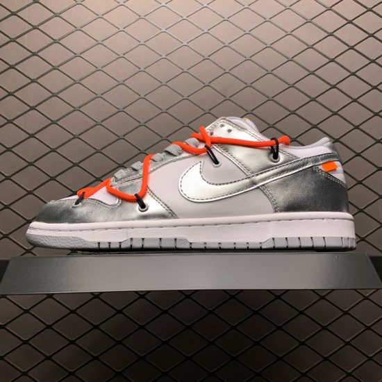 (Free Shipping)NIKE Dunk Low x Off-White OW CT0856-800HD