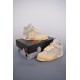 (Free Shipping)Air Jordan 4 Retro off-white sail CV9388-100