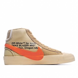 (Free Shipping)Nike Blazer Mid Off-White All Hallow's Eve AA3832-700