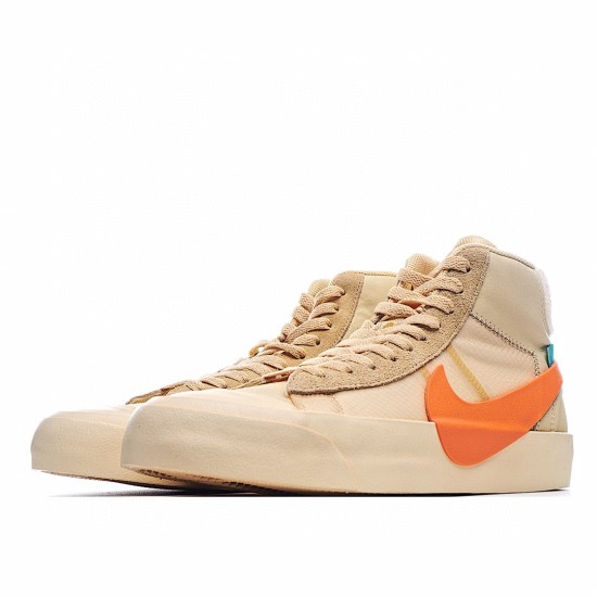 (Free Shipping)Nike Blazer Mid Off-White All Hallow's Eve AA3832-700