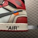 (Free Shipping)Jordan 1 Retro High Off-White Chicago AA3834-101