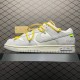 (Free Shipping)OFF WHITE x Nike Dunk SB Low The 50 NO.39 DJ0950-109