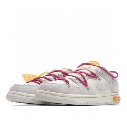 (Free Shipping)OFF WHITE x Nike Dunk SB Low The 50 NO.38 DJ0950-113