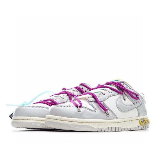 (Free Shipping)OFF WHITE x Nike Dunk SB Low The 50 NO.38 DJ0950-113