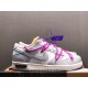 (Free Shipping)Nike Dunk Low Off-White Lot 28 DM1602-111