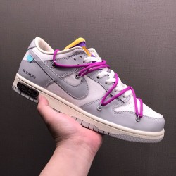 (Free Shipping)Nike Dunk Low Off-White Lot 28 DM1602-111