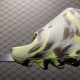 (Free Shipping)Adidas Yeezy Slide Enflame Oil Painting Ink Yellow FZ5899