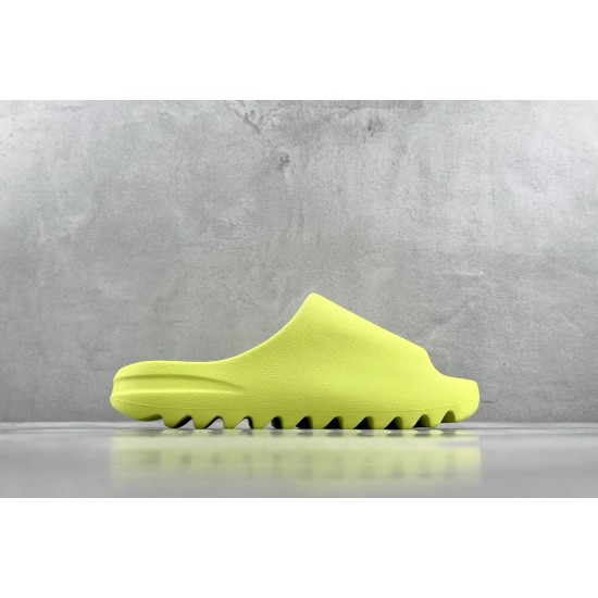 (Free Shipping)Adidas Yeezy Slide Glow Green (2022) HQ6447