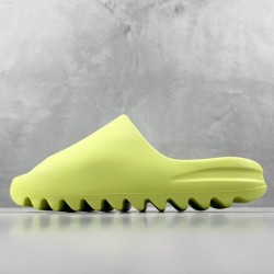 (Free Shipping)Adidas Yeezy Slide Glow Green GX6138