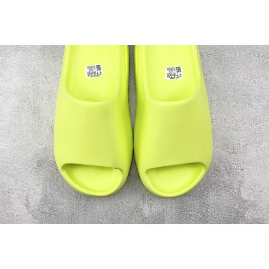 (Free Shipping)Adidas Yeezy Slide Glow Green GX6138