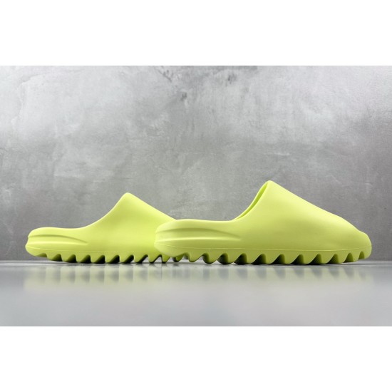 (Free Shipping)Adidas Yeezy Slide Glow Green GX6138