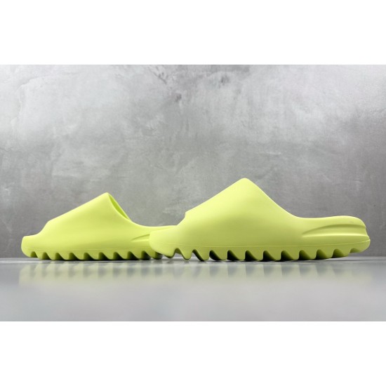 (Free Shipping)Adidas Yeezy Slide Glow Green GX6138