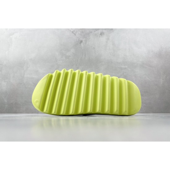 (Free Shipping)Adidas Yeezy Slide Glow Green GX6138