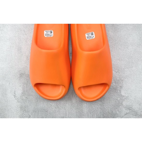 (Free Shipping)Yeezy Slide Enflame Orange GZ0953