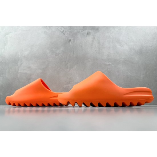 (Free Shipping)Yeezy Slide Enflame Orange GZ0953