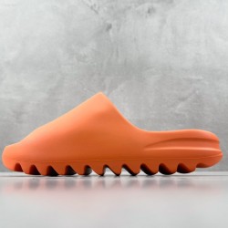 (Free Shipping)Yeezy Slide Enflame Orange GZ0953