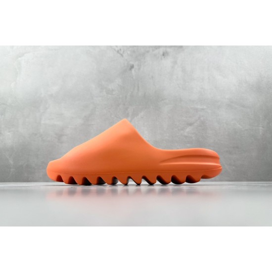 (Free Shipping)Yeezy Slide Enflame Orange GZ0953