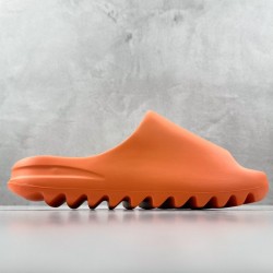 (Free Shipping)Yeezy Slide Enflame Orange GZ0953