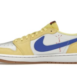 (Free Shipping)(Men and Women)Jordan 1 Retro Low OG SP Travis Scott Canary DZ4137-700(5% off discount:WUKE5)