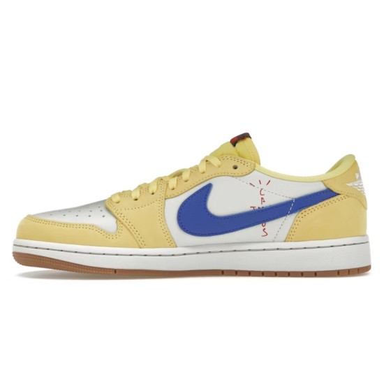 (Free Shipping)(Men and Women)Jordan 1 Retro Low OG SP Travis Scott Canary DZ4137-700(5% off discount:WUKE5)