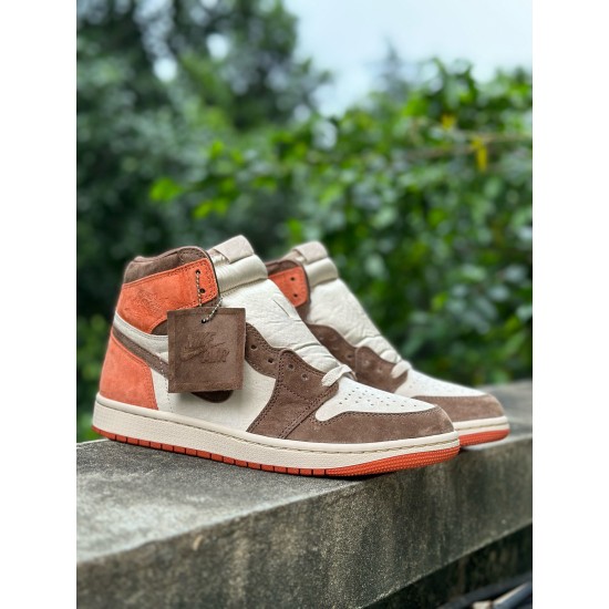 (Free Shipping)Jordan 1 Retro High OG SP Dusted Clay FQ2941-200