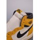 (Free Shipping)Air Jordan 1 High OG Yellow Ochre DZ5485-701