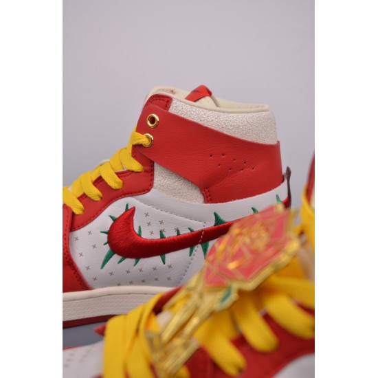 (Free Shipping)Jordan 1 High Zoom Air CMFT 2 Teyana Taylor A Rose From Harlem (Women's) FJ0604-601